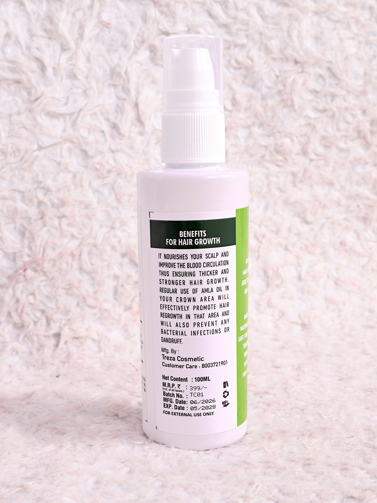 Treza Cosmetic Shikakai Amla Hair Oil – Strength & Shine Naturally
