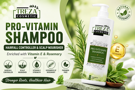 Treza Cosmetic Pro-Vitamin Shampoo: Nourish Your Scalp & Strengthen Your Hair Naturally