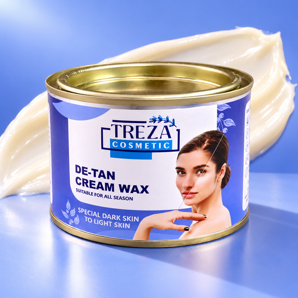 Treza Cosmetic De-Tan Cream Wax – 450g