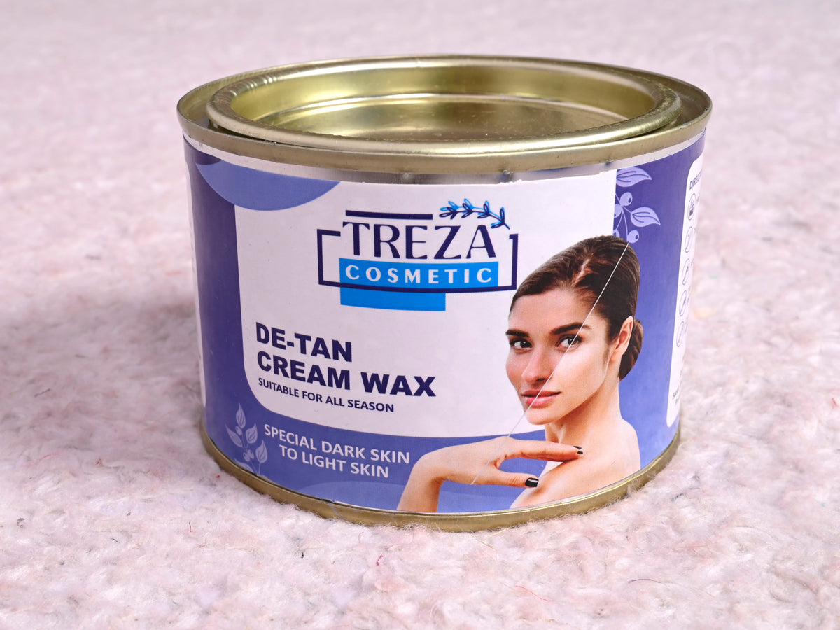 Treza Cosmetic De-Tan Cream Wax – 450g