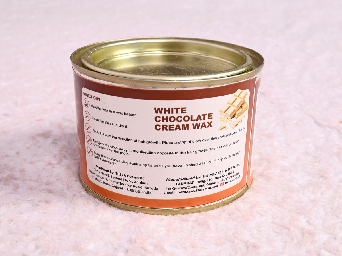 Treza Cosmetic White Chocolate Cream Wax – 450g