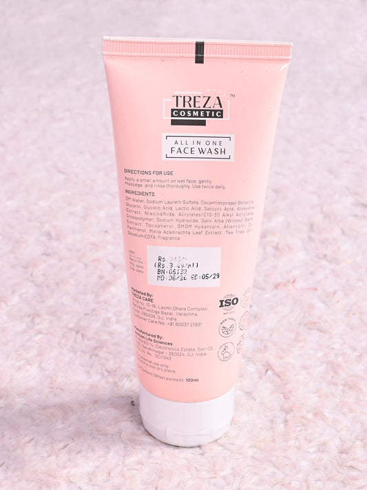 Treza Cosmetic All-in-One Face Wash