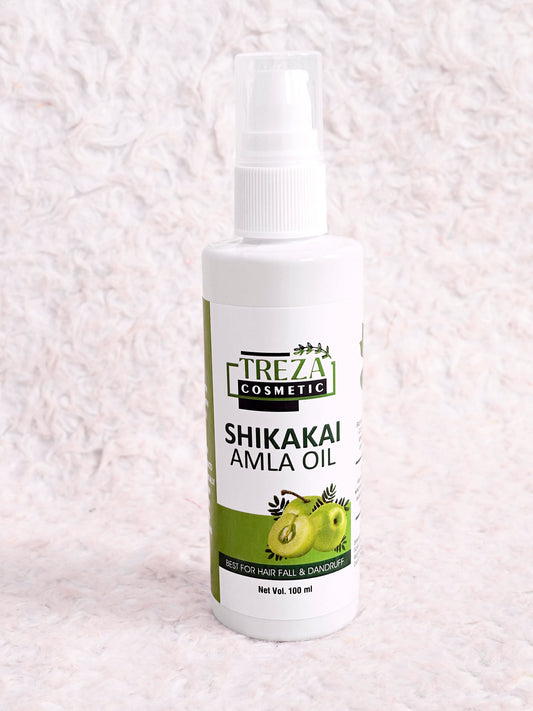Treza Cosmetic  Shikakai Amla Hair Oil – Strength & Shine Naturally